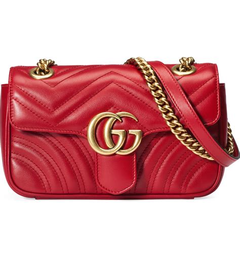 gg marmont small matelassé shoulder bag replica|gg matelassé leather mini bag.